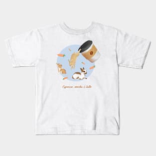 Coffee Bunnies Kids T-Shirt